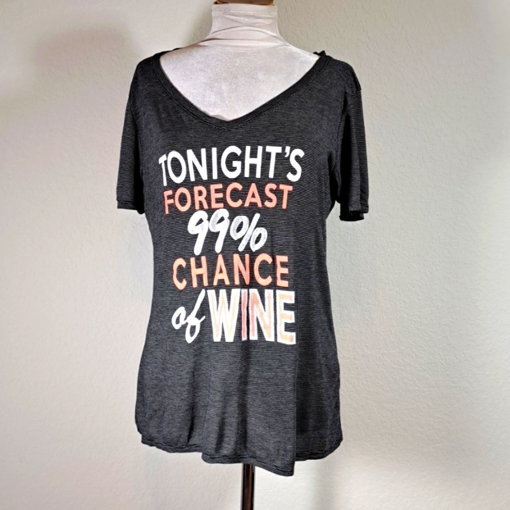 Novelty #EVCR Tee Shirt Size XL Made in Mexico Screen Print Girls Night Out